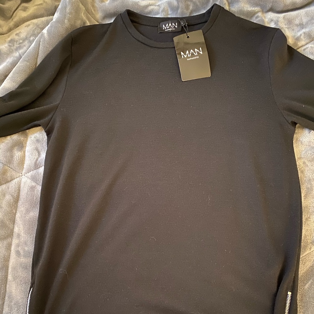 Zipper Longsleeve Shirt